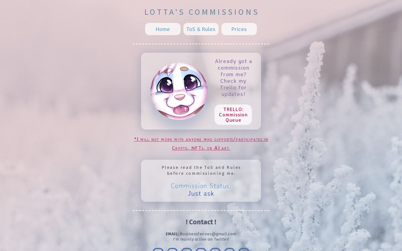 Lotta's Commissions