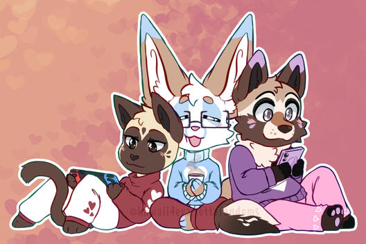 chibi trio chibi trio